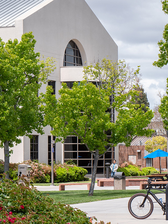 Exterior of Library